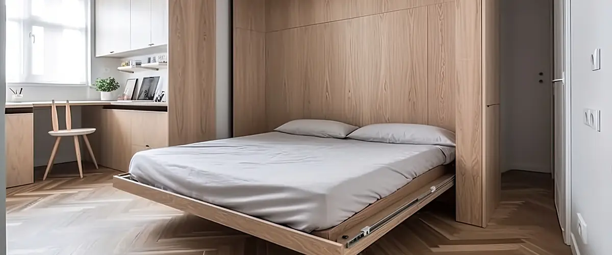 unique murphy bed